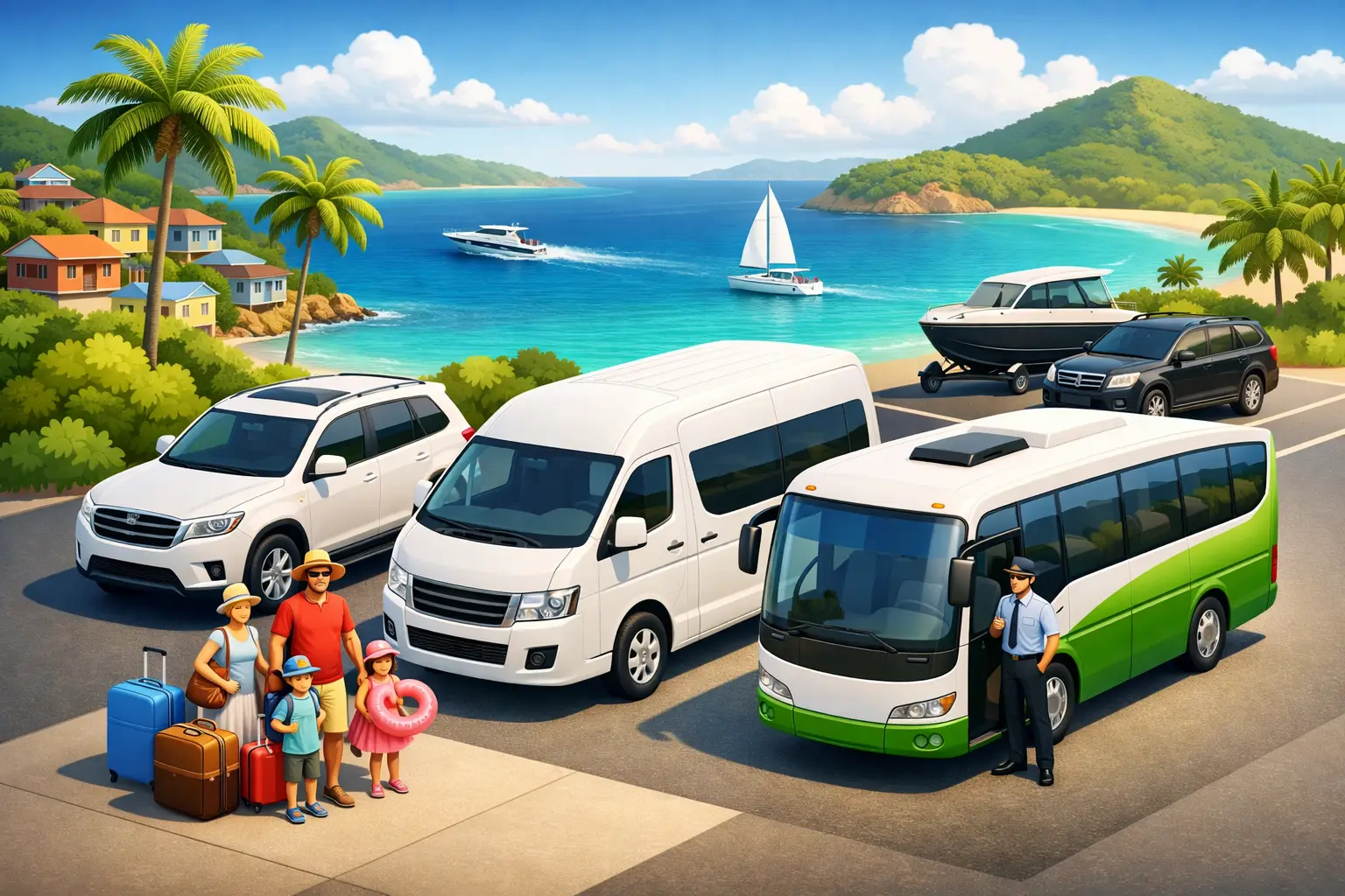Best Family Transport Options in Antigua for Trips