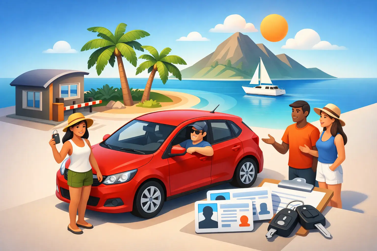 Can Renters Add Extra Drivers in Antigua?