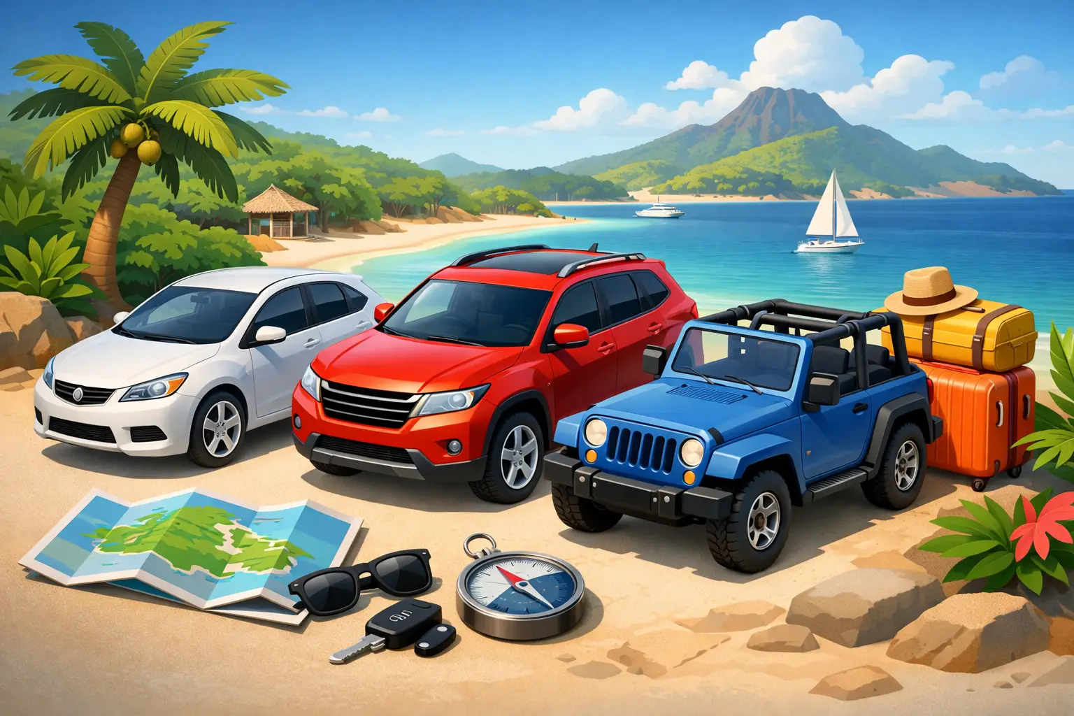 How to Pick a Rental Vehicle for Antigua
