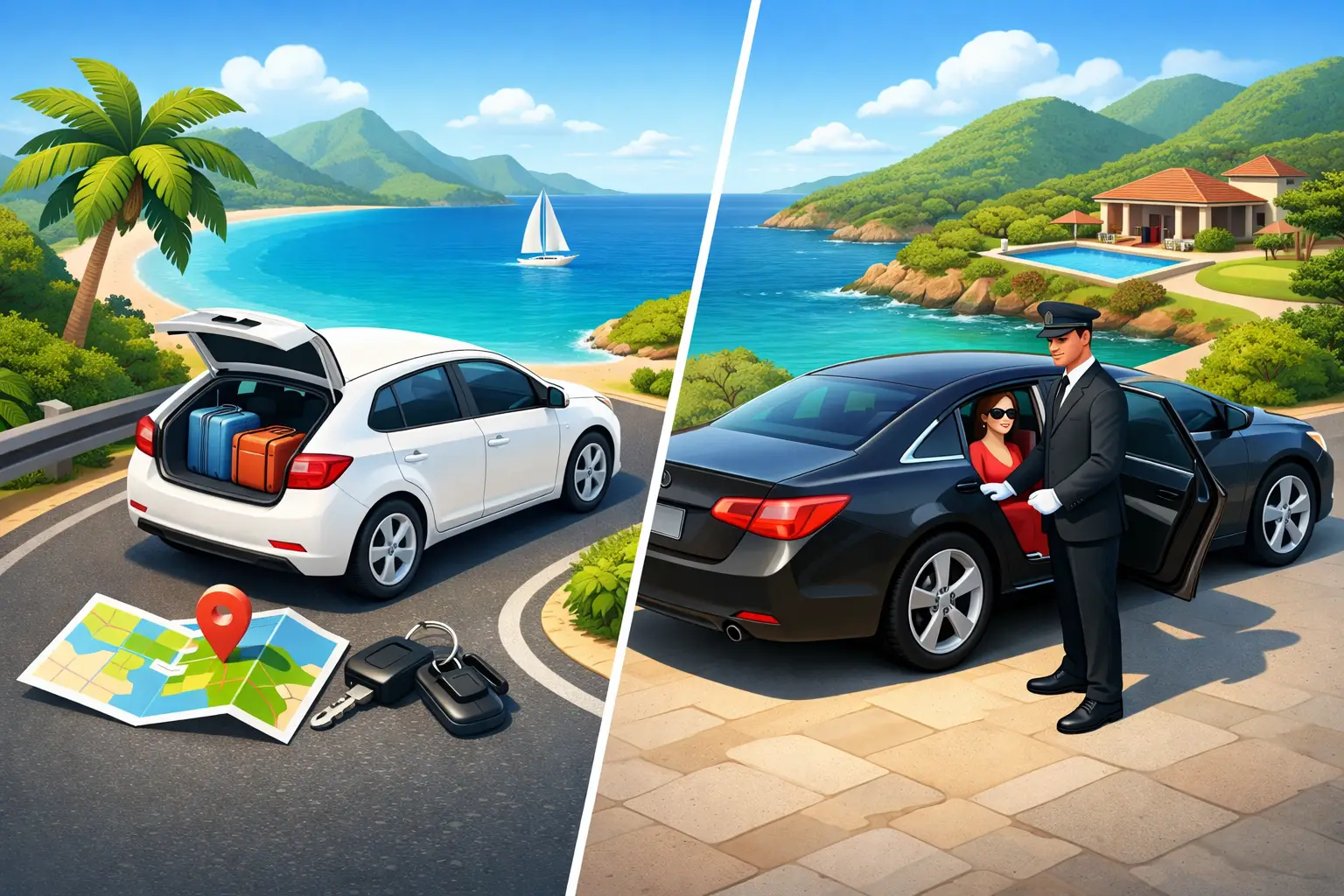 Rental Car or Private Driver in Antigua?