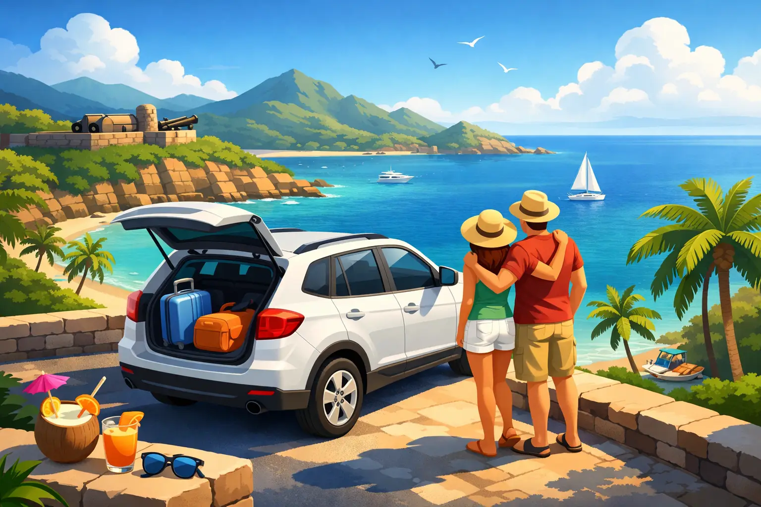Can Tourists Drive Rental Cars in Antigua?