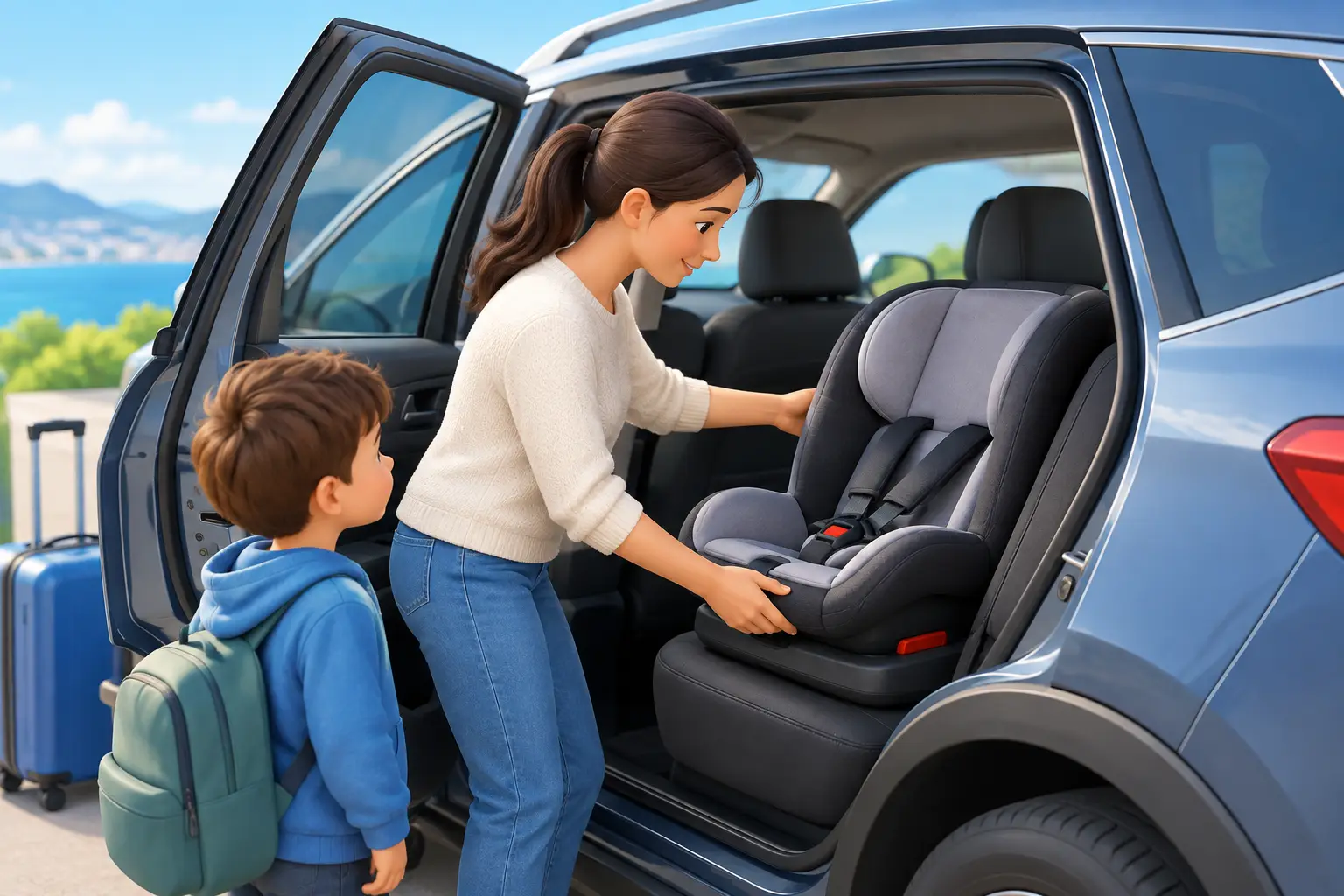 How to Add Child Seats to Your Rental Car