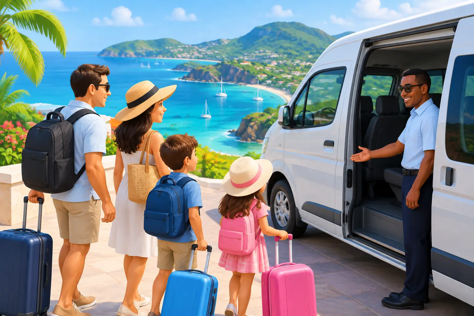 How to Book Family Transport for Antigua Trips